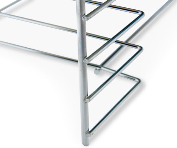 Melissa & Doug Deluxe Metal Wire Puzzle Storage Rack for 12 Small and Large Puzzles - Image 6