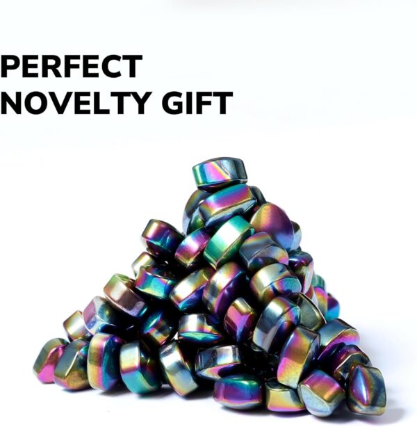 Over 500 Colorful Weak Magnetic Ferrite Putty Stones Desk Fidget Toys - Image 2