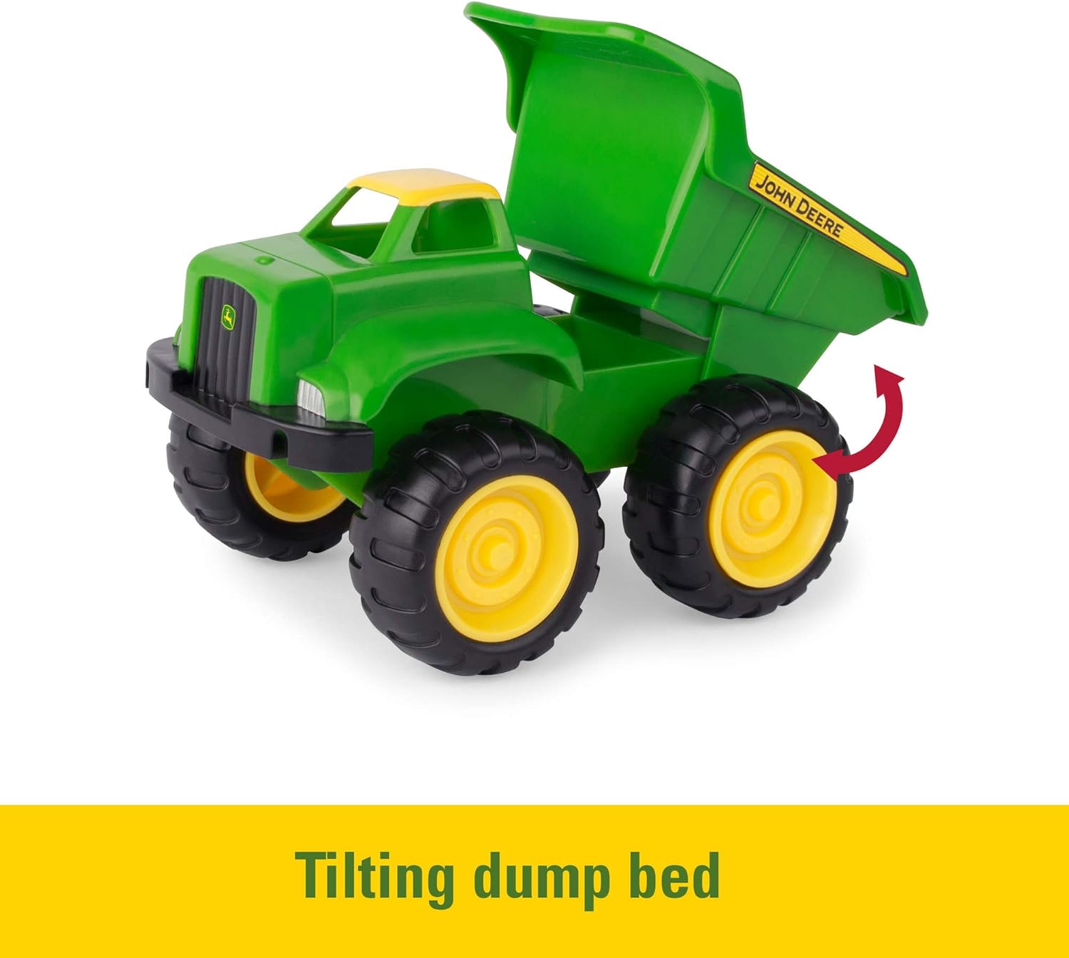 John Deere Sandbox Toys - Includes Dump Truck Toy and Tractor Toy with Loader - Image 2