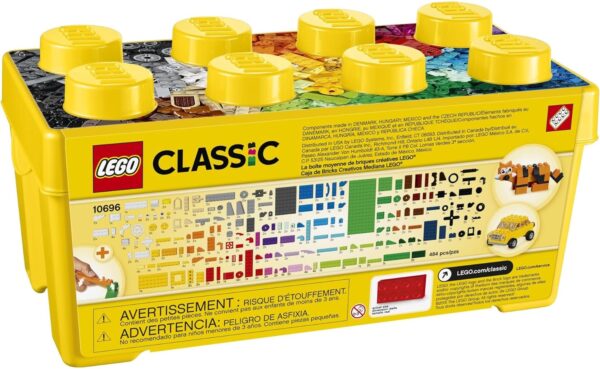LEGO Classic Medium Creative Brick Box 10696 Building Toy Set - Image 4