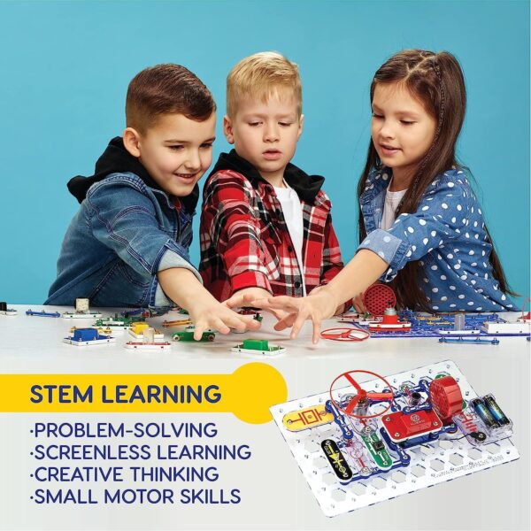 Snap Circuits Jr. SC-100 Electronics Exploration Kit, Over 100 Projects - Image 5