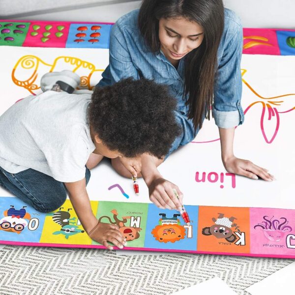 Water Doodle Mat - Kids Painting Writing Doodle Toy Board - Image 4