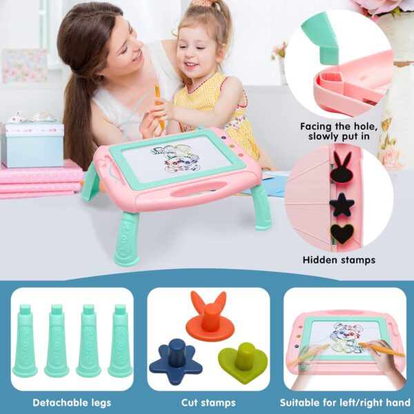 Toys for 1-2 Year Old Girls,Magnetic Drawing Board Toddler Toys - Image 3