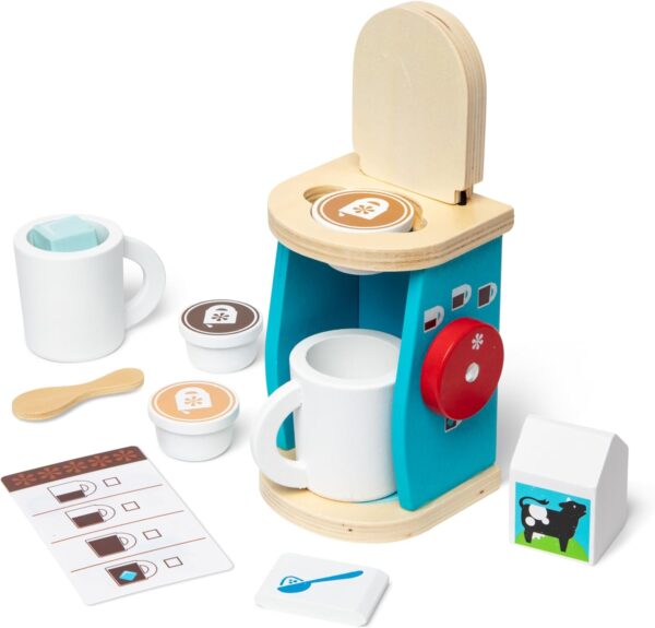 Melissa & Doug Smoothie Maker Blender Set with Play Food - 22 Pieces - Image 4