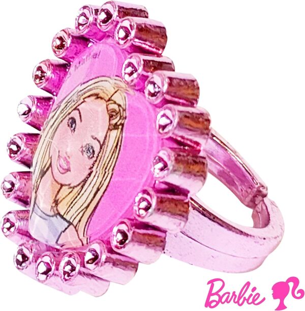 LUV HER Barbie Accessories for Girls 6 Piece Toy Jewelry Box Set with 2 Rings - Image 2